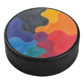Artistic Thoughts Hockey Puck (3/4)