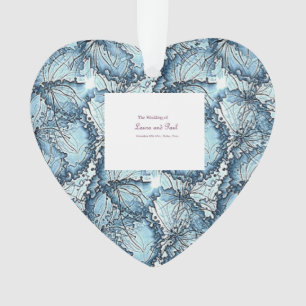 Artistic Wedding Heart Shape Ornament