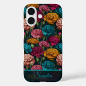Artistic Women Gift Carnation Custom Case-Mate iPhone Case (Achterkant)