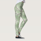 Artistic Zombie Skin Texture Pattern Leggings (Rechts)