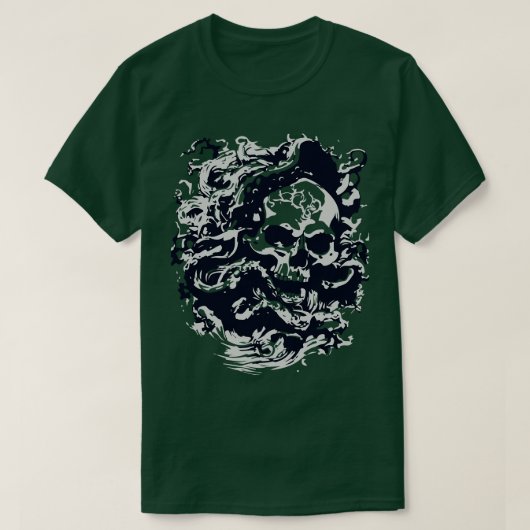 Artisticus met octopus t-shirt (Design voorkant)