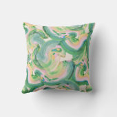 Artistiek Abstract Kussen (Achterkant)