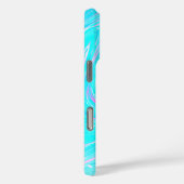 Artistiek Abstract marmeren patroonontwerp Case-Mate iPhone Case (Achterkant / Rechts)