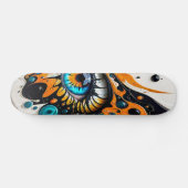 Artistiek Abstract Oog Persoonlijk Skateboard (Horizontaal)