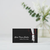 Artistiek Ballet Studio Danser Ballerina Visitekaartje (Staand voorkant)