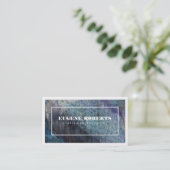 Artistiek Blauw / Kader 2 Visitekaartje (Staand voorkant)