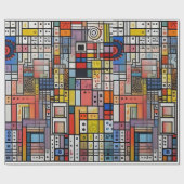 artistiek cadeaupapier (Vlak)