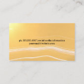 Artistiek camerologo | lenslichtsporen visitekaartje (Achterkant)