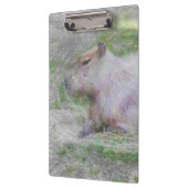artistiek dier capybara klembord (Links)