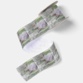 artistiek dier capybara satijnen lint (Achterkant)