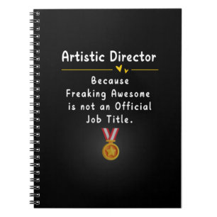 Artistiek Directeur Notitieboek