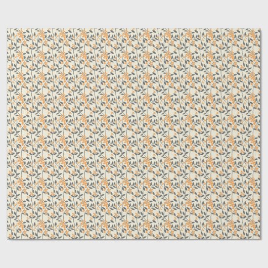 Artistiek gebladerte: cadeaupapier (Vlak)