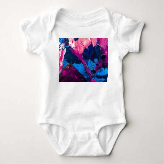 Artistiek geschilderde textuur, modern decor. romper (Voorkant)