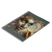 artistiek gezicht notitieboek (Linkerzijde)