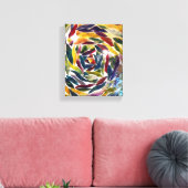 Artistiek Glas Moderne Canvas Fotoprint Afdruk (Insitu (Woonkamer))