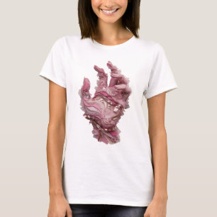 Artistiek Goud ABSTRACTE KUNST Artistiek Motief T-shirt