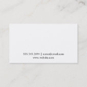 artistiek | goudstructuur visitekaartje (Achterkant)