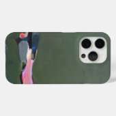 Artistiek groen Abstract schilderij Case-Mate iPhone Case (Achterkant (horizontaal))