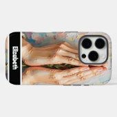 Artistiek handontwerp Case-Mate iPhone case (Achterkant (horizontaal))
