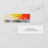 Artistiek | Interieurontwerp | Fotografie Artistie Mini Visitekaartje (Voorkant / Achterkant)