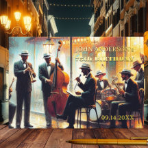 Artistiek Jazz Orkest Muziek Verjaardag Real