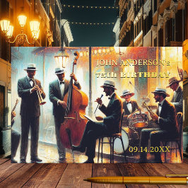 Artistiek Jazz Orkest Muziek Verjaardag Real Gastenboek