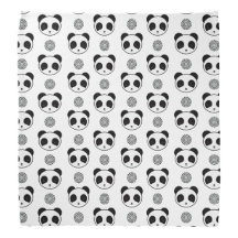 Artistiek Kawaii Panda Mandala Patroon