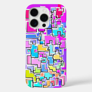 Artistiek Kleurrijk Patroonontwerp iPhone 16 Pro Hoesje