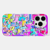 Artistiek Kleurrijk Patroonontwerp Case-Mate iPhone Case (Achterkant (horizontaal))