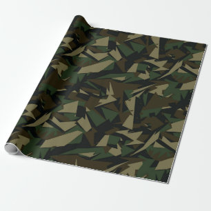 Artistiek Leger Camouflagepatroon Cadeaupapier