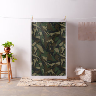 Artistiek Leger Camouflagepatroon Stof
