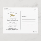 Artistiek Lijst Foto Afstuderen Briefkaart (Achterkant)