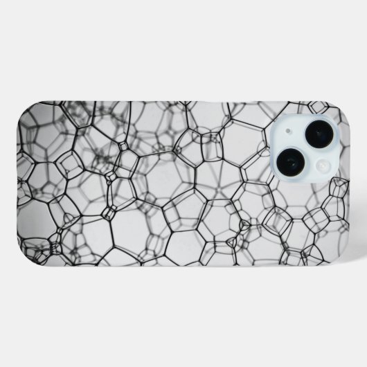 Artistiek Mesh Patroon Case-Mate iPhone Case (Achterkant (horizontaal))