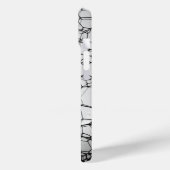 Artistiek Mesh Patroon Case-Mate iPhone Case (Achterkant / Links)