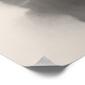 Artistiek Midden eeuw Moderne botanische herfstbla Poster (Hoek)