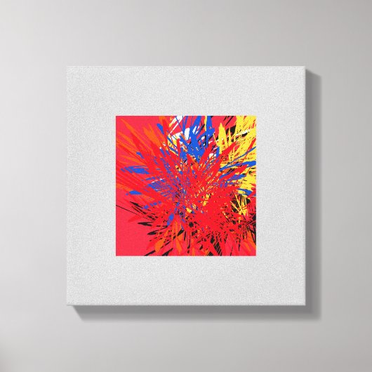 Artistiek modern design canvas afdruk (Voorkant)