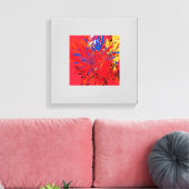 Artistiek modern design canvas afdruk (Insitu (Woonkamer))