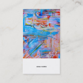 Artistiek Modern Professioneel Visitekaartje