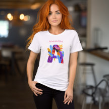 Artistiek Monogram - Letter A Kleurrijke Verjaarda