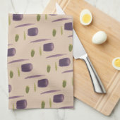 Artistiek ontwerp theedoek (Quarter Fold)