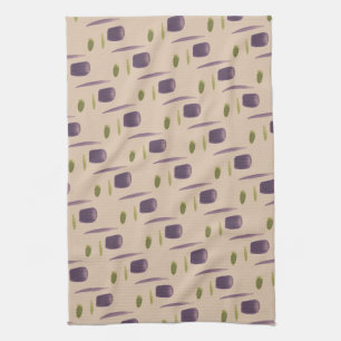 Artistiek ontwerp theedoek