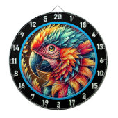 Artistiek Parrot Dartbord voor Game liefhebbers (Voorkant)