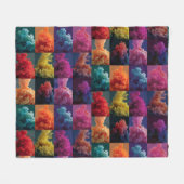 artistiek patroon fleece deken (Voorkant (Horizontaal))