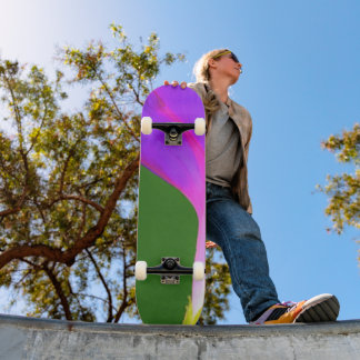 artistiek persoonlijk skateboard