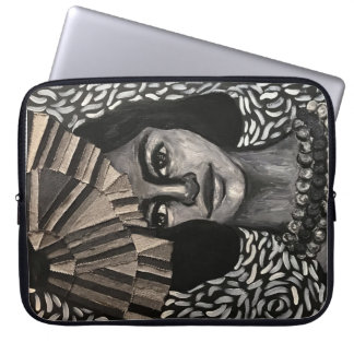 Artistiek Portret Neopreen Elektronica Laptop Sleeve