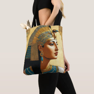 Artistiek portret van Cleopatra Tote Bag