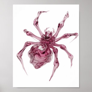 Artistiek Roze ABSTRACTE KUNST Artistiek Motief Poster