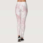 Artistiek roze leggings (Achterkant)