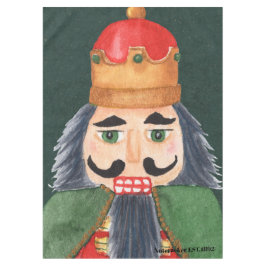 Artistiek schilderij notenkraker EST 1982 Groen Tafelkleed