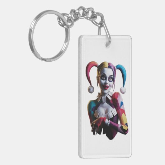 artistiek sleutelhanger (Voorkant Links)